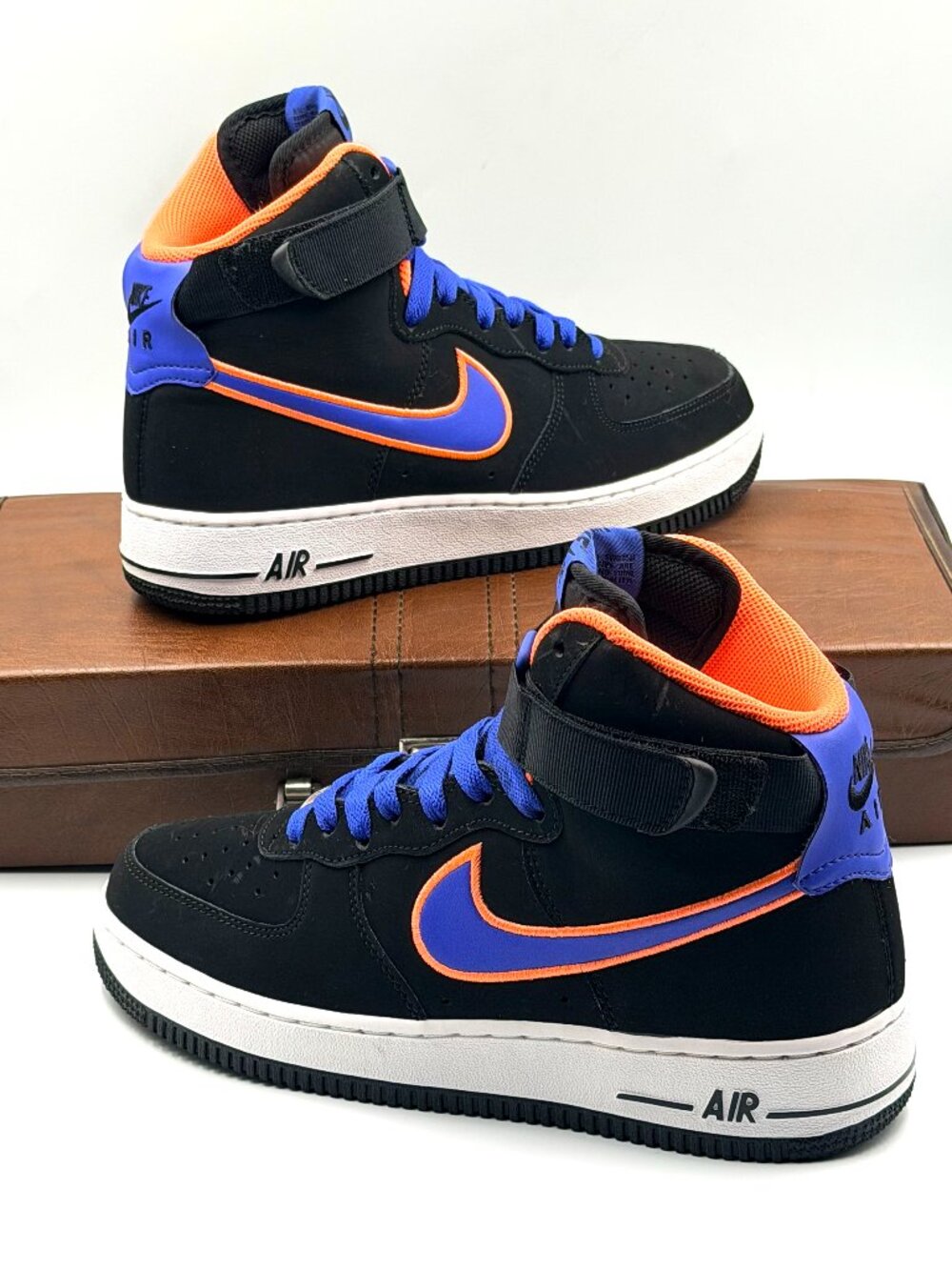 Nike Air Force 1 High '07 'Game Royal Bright Mango' New York Knicks